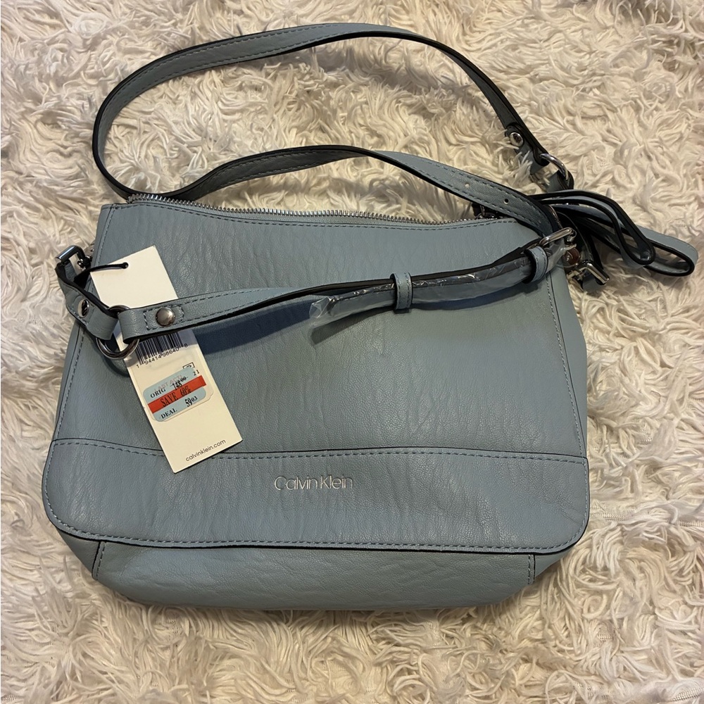 Calvin Klein Light Blue Shoulder Bag